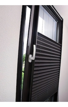 Kidmex Plise Black Out Katlanır Cam Balkon Perdesi 4 Renk - Ofis Perdesi - Mutfak Perdesi - Salon Perdesi