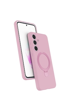 Maks Technology Samsung Uyumlu Galaxy S25 Fe Kılıf M-safe Şarj Özellikli Standlı Mkst Samara Kapak - Pembe Maks Technology Samsung Uyumlu Galaxy S25 Fe Kılıf M-safe Şarj Özellikli Standlı Mkst Samara Kapak - Pembe