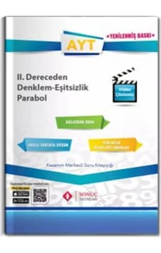Sonuç II. Dereceden Denklemler Eşitsizlik Parabol -  Sonuç Yayınları
