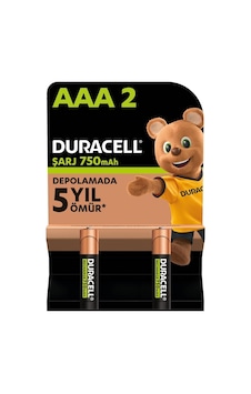 Duracell Şarj Edilebilir Aaa İnce Kalem Pil 2'li Paket , 750 Mah Nimh Sku: Zeus8690010049032 Duracell Şarj Edilebilir Aaa İnce Kalem Pil 2'li Paket , 750 Mah Nimh Sku: Zeus8690010049032