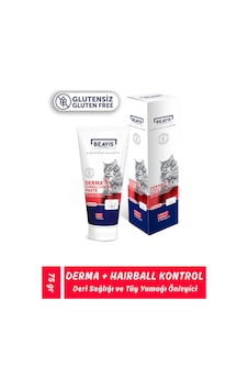 Kediler İçin Deri Sağlığı Ve Anti Hairball Tüy Yumağı Önleyici Kedi Macunu 75 Ml Kediler İçin Deri Sağlığı Ve Anti Hairball Tüy Yumağı Önleyici Kedi Macunu 75 Ml