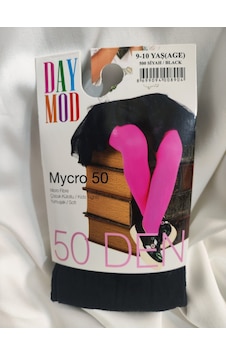 Day Mod Daymod Mycro 50 Den Mikrofiber Çocuk Külotlu Çorap Siyah Day Mod Daymod Mycro 50 Den Mikrofiber Çocuk Külotlu Çorap Siyah