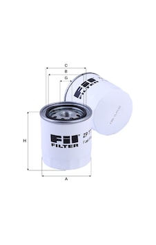 Fil Filtre Zp77f Toyota Uyumlu 234011381 Yakıt Filtresi