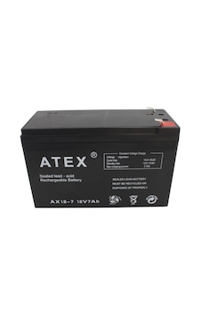 Atex AX-12 V 7 AH Bakımsız Kuru Akü Atex AX-12 V 7 AH Bakımsız Kuru Akü