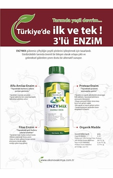 Enzymix 1 Lt Alfa Amilaz Fitaz Proteaz Enzimli Gübre Enzymix 1 Lt Alfa Amilaz Fitaz Proteaz Enzimli Gübre