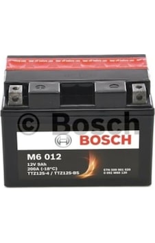 Bosch M6012 Ytz12s - Bs 12 V 9 Amper Motosiklet Akü M6012 Bosch M6012 Ytz12s - Bs 12 V 9 Amper Motosiklet Akü M6012