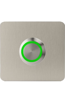 Lockway Z-401y Paslanmaz 304 Kare Zil Butonu 52x52mm Yeşil Led Lockway Z-401y Paslanmaz 304 Kare Zil Butonu 52x52mm Yeşil Led