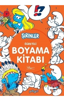 Şirinler / Öğretici Boyama Kitabı