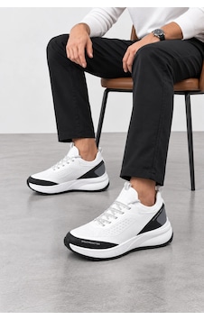 Ht Hotin Cipher Erkek Bağcıklı Günlük Sneaker Spor Ayakkabı Beyaz-siyah Ht Hotin Cipher Erkek Bağcıklı Günlük Sneaker Spor Ayakkabı Beyaz-siyah