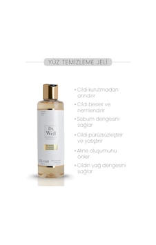 Dr.Well Barcelona Cosmetics Tüm Cilt Tipleri İçin Tazeleyici ve Yüz Temizleme Jeli 200 ML