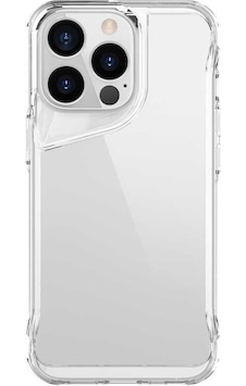 Apple Uyumlu iPhone 13 Pro Max Kılıf Kamera Yükseltili Şeffaf Darbe Emici Ultra Koruma Sert Kapak T-max