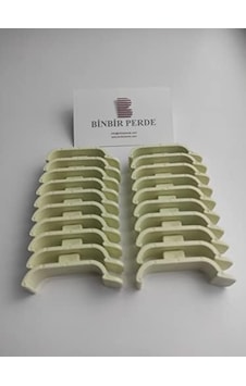 Zebra Perde Korniş Takma Aparatı Geniş 10 Adet 10 50 x 22 Zebra Perde Korniş Takma Aparatı Geniş 10 Adet 10 50 x 22