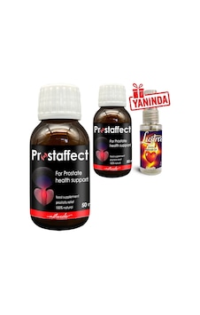 Prostaffect Erkeklere Özel 2 Adet 50 Ml Şurup + Yanında Lustra Masaj Yağı Prostaffect Erkeklere Özel 2 Adet 50 Ml Şurup + Yanında Lustra Masaj Yağı