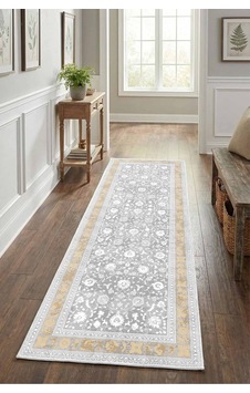 Yıkanabilir Yolluk 130 Açık Gri Yıkanabilir Yolluk 130 Açık Gri