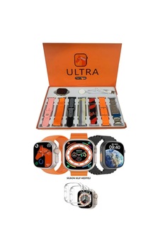 Smart Watch 8 Ultra 7in1 Hd Ekranlı Akıllı Saat 7 Kordonlu Takvim Spor Menülü Siri Özelikli Beyaz - 554203736 Smart Watch 8 Ultra 7in1 Hd Ekranlı Akıllı Saat 7 Kordonlu Takvim Spor Menülü Siri Özelikli Beyaz - 554203736