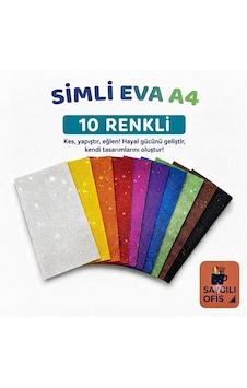 Saygılıofis A4 Simli Eva Yapışkansız 20x30cm 10 Renk 20 30 Anaokulu Etkinlik 1 Paket Saygılıofis A4 Simli Eva Yapışkansız 20x30cm 10 Renk 20 30 Anaokulu Etkinlik 1 Paket