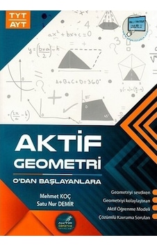 2022 TYT AYT Geometri 0 dan Başlayanlara -  Aktif Öğrenme Yayınları