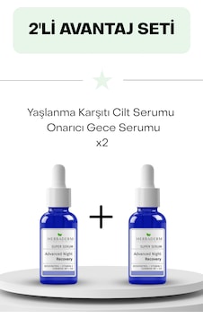 Yaşlanma Karşıtı Cilt Serumu Advanced Night Repair Onarıcı Gece Serumu İkili Set 20 Ml + 20 Ml