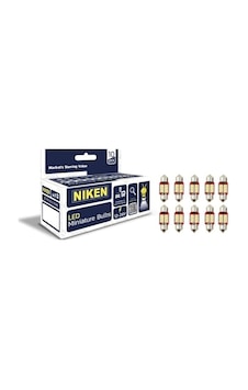 Nıken 31mm Sofit Led Miniature Ampul12-24v, Araç Tavan, İç Aydınlatma İçin, 10'lu Paket Nıken 31mm Sofit Led Miniature Ampul12-24v, Araç Tavan, İç Aydınlatma İçin, 10'lu Paket