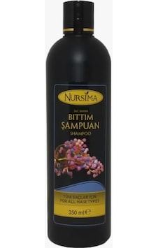 Nursima Bitki Özlü Doğal Bıttım Şampuanı 350 ML Nursima Bitki Özlü Doğal Bıttım Şampuanı 350 ML