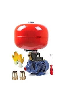 Qb60 0.75 Hp 24 Lt Tank Santrifüj Otomatik Hidrofor Pompa Paket H