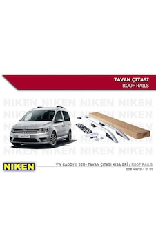 Vw Caddy Tavan Çıtası Port Bagaj Taşıyıcı Gri 2011+ Vw Caddy Tavan Çıtası Port Bagaj Taşıyıcı Gri 2011+