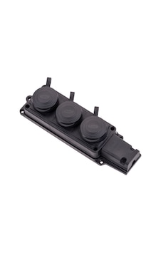 1x16a 2p+e 200/250v Kauçuk Üçlü Priz 1x16a 2p+e 200/250v Kauçuk Üçlü Priz