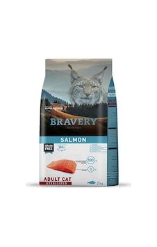 Bravery Somonlu Kısırlaştırılmış Yetişkin Kedi Maması 7 KG Bravery Somonlu Kısırlaştırılmış Yetişkin Kedi Maması 7 KG
