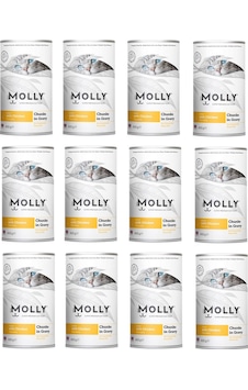 Molly Tavuklu Gravy Soslu Kedi Konservesi 400 G X 12 Adet Molly Tavuklu Gravy Soslu Kedi Konservesi 400 G X 12 Adet