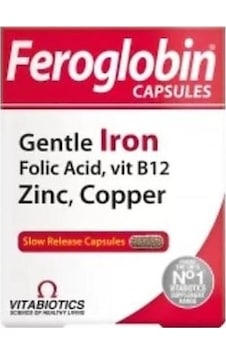 Vitabiotics Feroglobin 30 Kapsül Vitabiotics Feroglobin 30 Kapsül