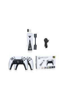4k Android Tv Stick Ve Retro Game Konsol 10000 Oyunlu 64gb Beyaz 4k Android Tv Stick Ve Retro Game Konsol 10000 Oyunlu 64gb Beyaz