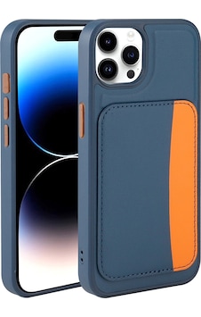 Apple  Uyumlu  iPhone 15 Pro Max Kılıf Kartlıklı Zore X-kart Silikon Kapak Çok Renkli