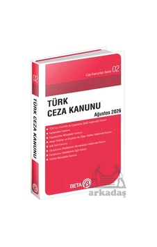 Türk Ceza Kanunu Beta Yayınevi Türk Ceza Kanunu Beta Yayınevi