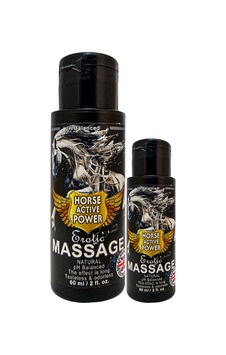 Horse Active Power Erottic Massage Oil 2 x 60 ML Horse Active Power Erottic Massage Oil 2 x 60 ML