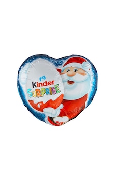 Kinder Surprise Heart Shaped Christmas Chocolate 53g Kinder Surprise Heart Shaped Christmas Chocolate 53g
