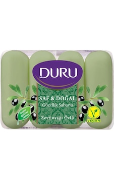 Duru Saf & Doğal Zeytinyağı Özlü Güzellik Sabunu 4 x 70 G Duru Saf & Doğal Zeytinyağı Özlü Güzellik Sabunu 4 x 70 G