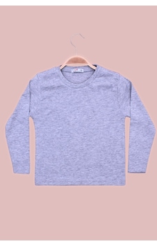 Panios Kids Düz 0 Yaka Uzun Kol Unisex Çocuk Gri Sweatshirt Gri Panios Kids Düz 0 Yaka Uzun Kol Unisex Çocuk Gri Sweatshirt Gri