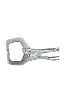 Irwin Vise Grip 6r Kelepçeli Kavrama Pensesi, 150 Mm, C Şekli, Sıkıştırma Genişliği 54 Mm, Sabi