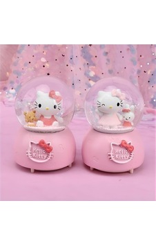 Hello Kitty Işıklı Müzikli Kar Küresi Orta Boy Model 4 Diğer