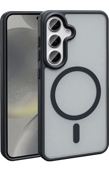 Galaxy Uyumlu S25 Plus Kılıf M-safe Şarj Özellikli Mat Arka Yüzey Zore Sio Kapak Galaxy Uyumlu S25 Plus Kılıf M-safe Şarj Özellikli Mat Arka Yüzey Zore Sio Kapak