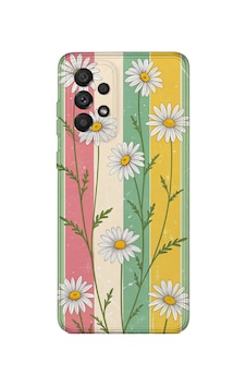 Samsung Galaxy M14 Uyumlu Baskılı Şeffaf Telefon Kılıfı Koleksiyon: Pastel Flowers 7 Samsung Galaxy M14 Uyumlu Baskılı Şeffaf Telefon Kılıfı Koleksiyon: Pastel Flowers 7