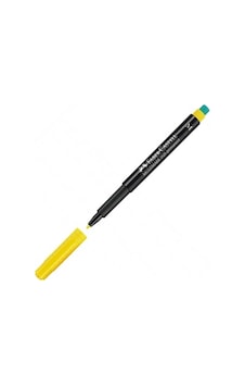 Faber-Castell Permanent Asetat Kalemi Cd Kalemi M Sarı Faber-Castell Permanent Asetat Kalemi Cd Kalemi M Sarı