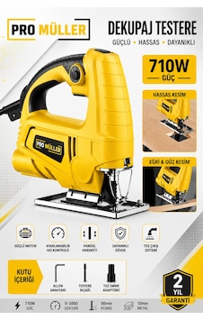 Pro Müller Pro Sjs Metal Şanzuman Devir Ayarlı Bakır Sargili Dekupaj Testere Makinesi Pro Müller Pro Sjs Metal Şanzuman Devir Ayarlı Bakır Sargili Dekupaj Testere Makinesi