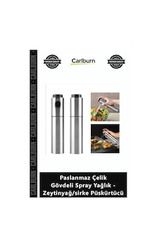 Özel Üretim Mutfak Şişesi Metal Paslanmaz Çelik Gövdeli Spray Yağlık Zeytinyağsirke Püskürtücü Diğer
