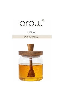 Arow Lola Cam Bal Kavanozu Tr-1022 Şeffaf Arow Lola Cam Bal Kavanozu Tr-1022 Şeffaf