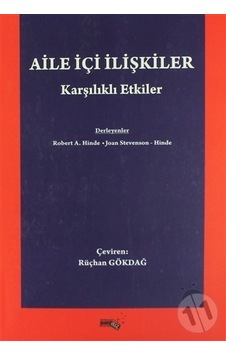 Aile İçi İlişkiler Karşılıklı Etkiler - Robert A. Hinde -  Joan Stevenson Hinde - Sınırsız Kitap