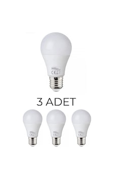 Horoz Premier-9 Led Ampul 9w E27 Duy Beyaz Işık 6400k - 3 Lü Paket Horoz Premier-9 Led Ampul 9w E27 Duy Beyaz Işık 6400k - 3 Lü Paket
