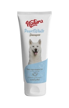 Natura Pearlwhite Shampoo Beyaz Tüylü Köpekler İçin Şampuan 250 ML Natura Pearlwhite Shampoo Beyaz Tüylü Köpekler İçin Şampuan 250 ML