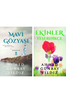 Ahmed Günbay Yıldız Ekinler Yeşerdikçe + Mavi Gözyaşı 2 Kitap Ahmed Günbay Yıldız Ekinler Yeşerdikçe + Mavi Gözyaşı 2 Kitap