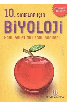 10. Sınıflar İçin Biyoloji Konu Anlatımlı Soru Bankası  -  Mete Kizir  -  Hazırlık Yayınları